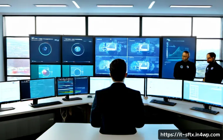Home 12 보안 오케스트레이션 자동화의 데이터 보안 - Photorealistic Italian cybersecurity operations center in Milan, diverse IT security team monitoring...